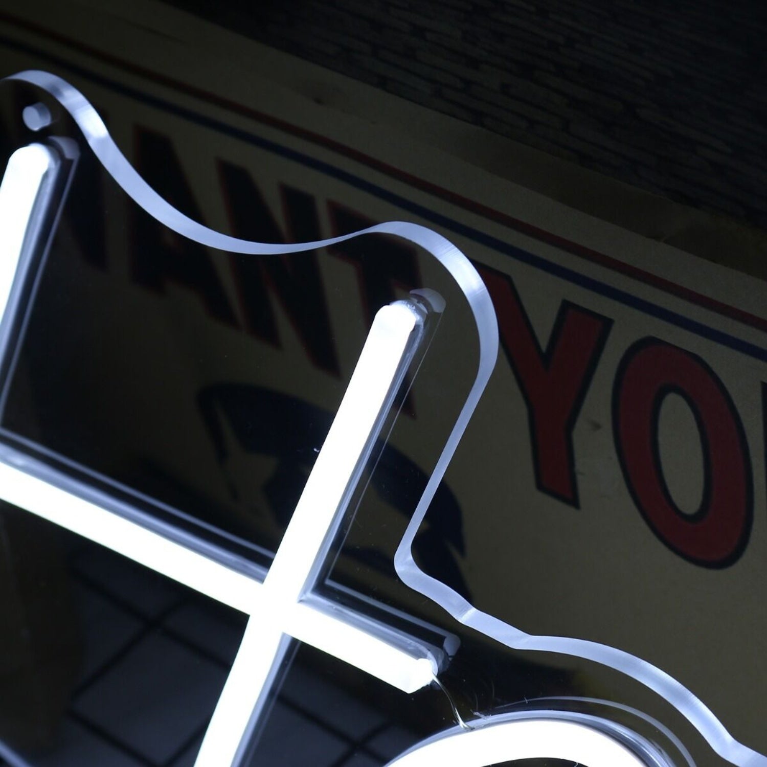 Haunted White Led Neon Sign - Shineneon
