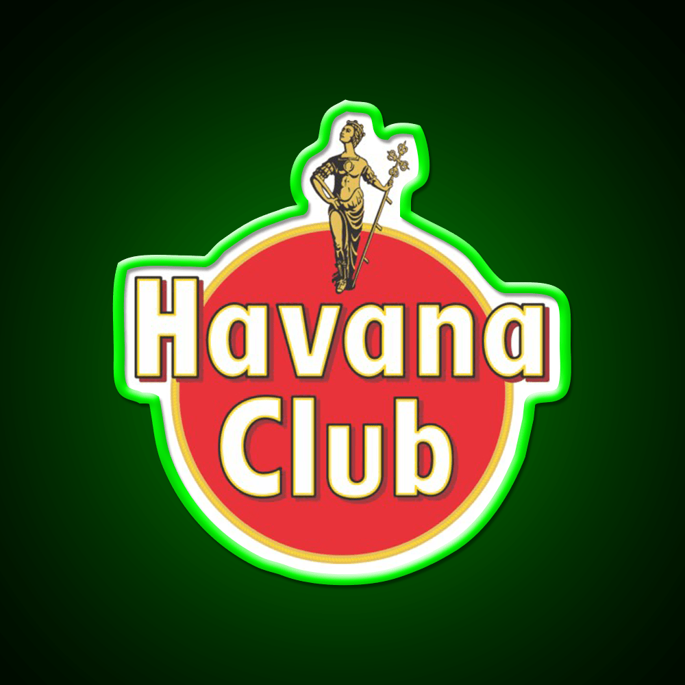 Havana Club Cocktail Bar Decor Led Neon Sign Rgb Color - Shineneon
