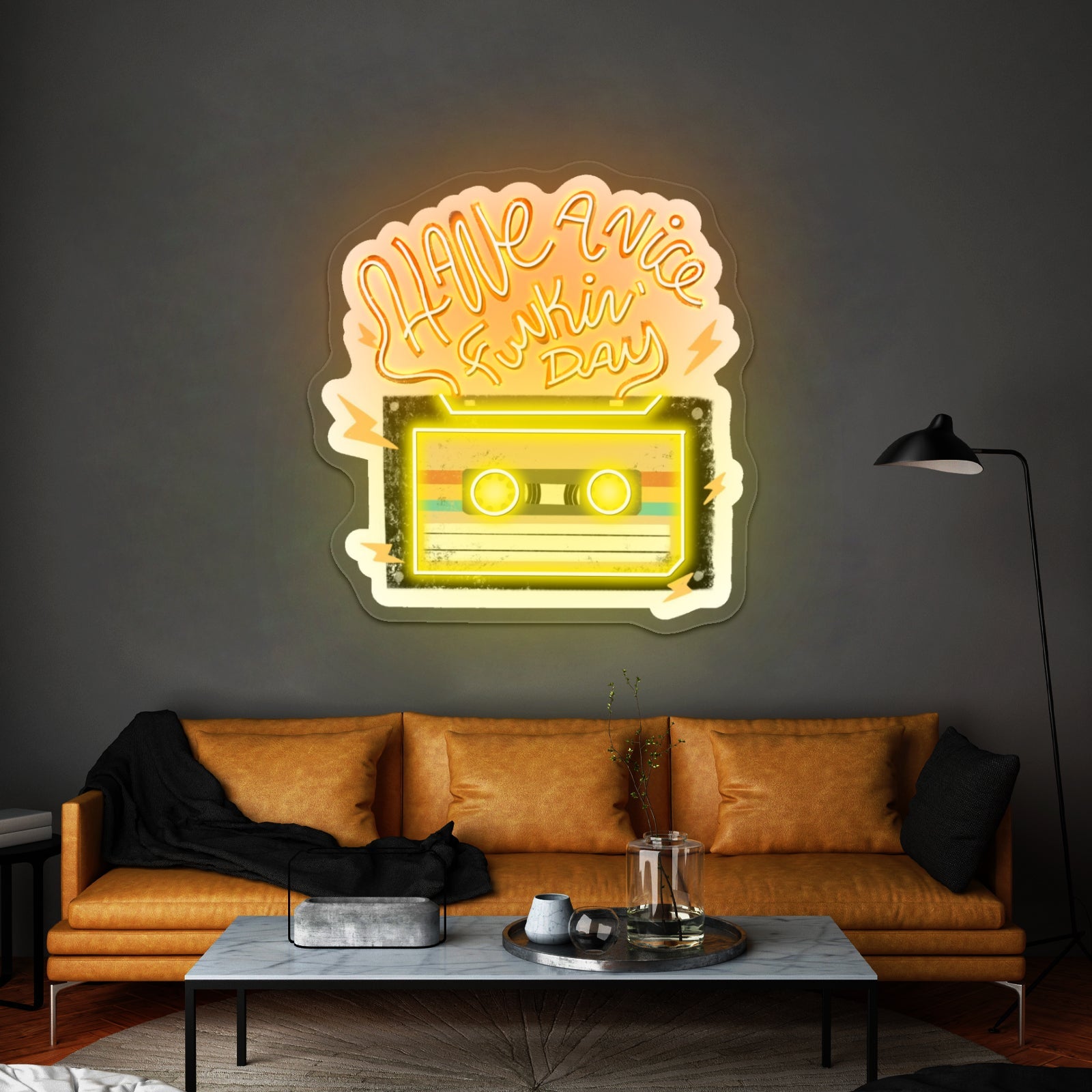 Have A Nice Funkin Day Cassette Tape Neon Sign Maker - Shineneon