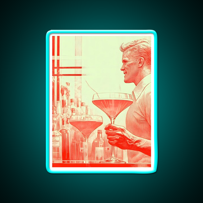 Have A Russian Cocktail Bar Decor Led Neon Sign Rgb Color - Size and dimension reference