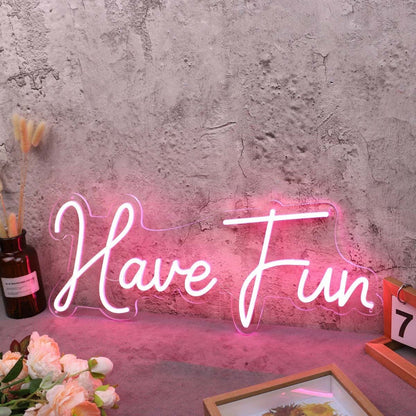 Have Fun Red Custom Led Neon Sign - Shineneon