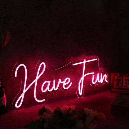 Have Fun Red Custom Led Neon Sign - Shineneon