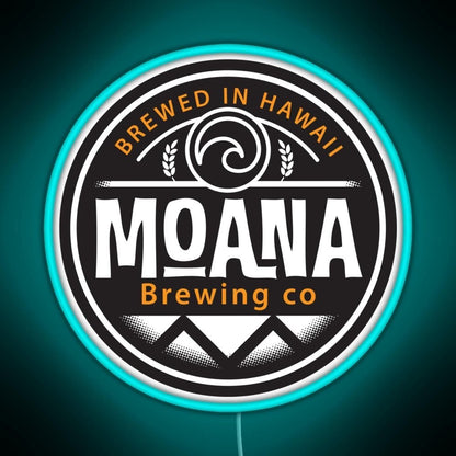 Hawaii Based Moana Brewing Company Rgb Led Neon Sign Pop Wall Art - Shineneon