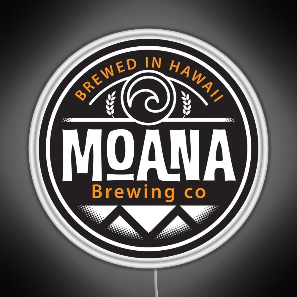 Hawaii Based Moana Brewing Company Rgb Led Neon Sign Pop Wall Art - Shineneon