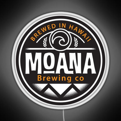 Hawaii Based Moana Brewing Company Rgb Led Neon Sign Pop Wall Art - Shineneon
