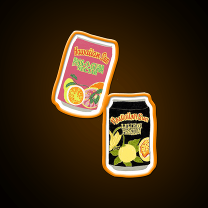 Hawaii S Favorite Juice Snack Food Led Neon Sign Rgb Color - Shineneon