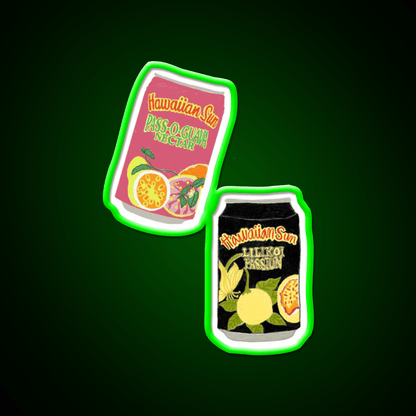 Hawaii S Favorite Juice Snack Food Led Neon Sign Rgb Color - Shineneon