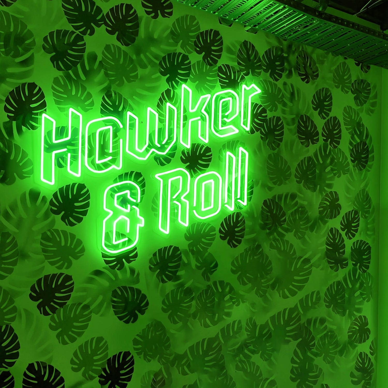 Hawker Roll Add A Touch Of Neon Flavor To Your Space | Shineneon
