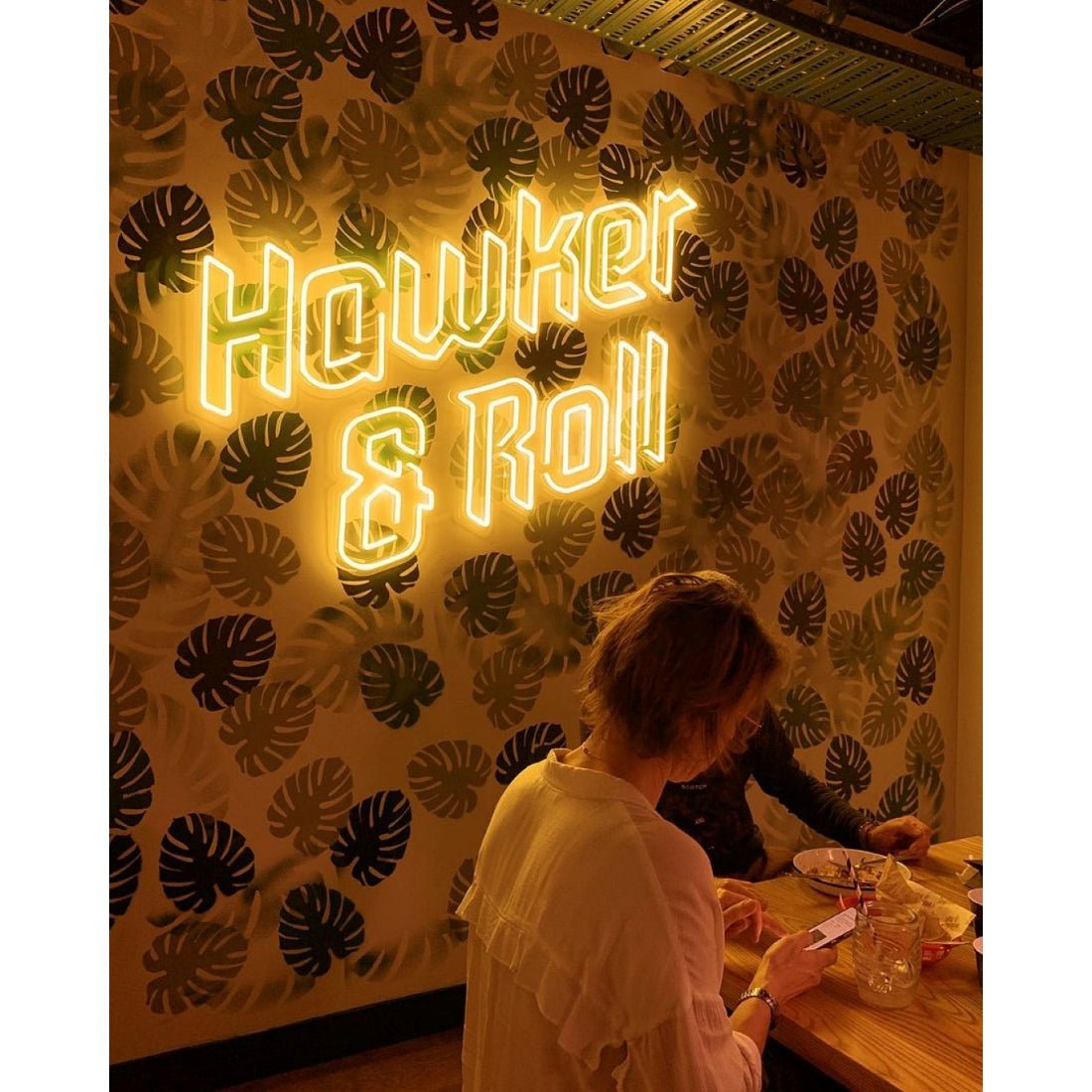 Hawker Roll Led Sign Business Neon Sign - Shineneon