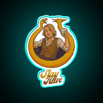 Haymitch Abernathy Whiskey Drink Bar Led Neon Sign Rgb Color