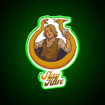 Haymitch Abernathy Whiskey Drink Bar Led Neon Sign Rgb Color