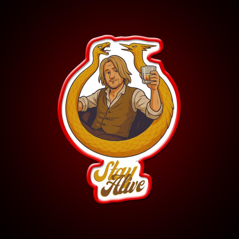 Haymitch Abernathy Whiskey Drink Bar Led Neon Sign Rgb Color