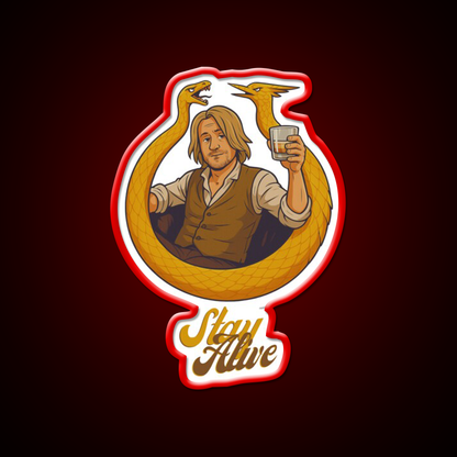 Haymitch Abernathy Whiskey Drink Bar Led Neon Sign Rgb Color