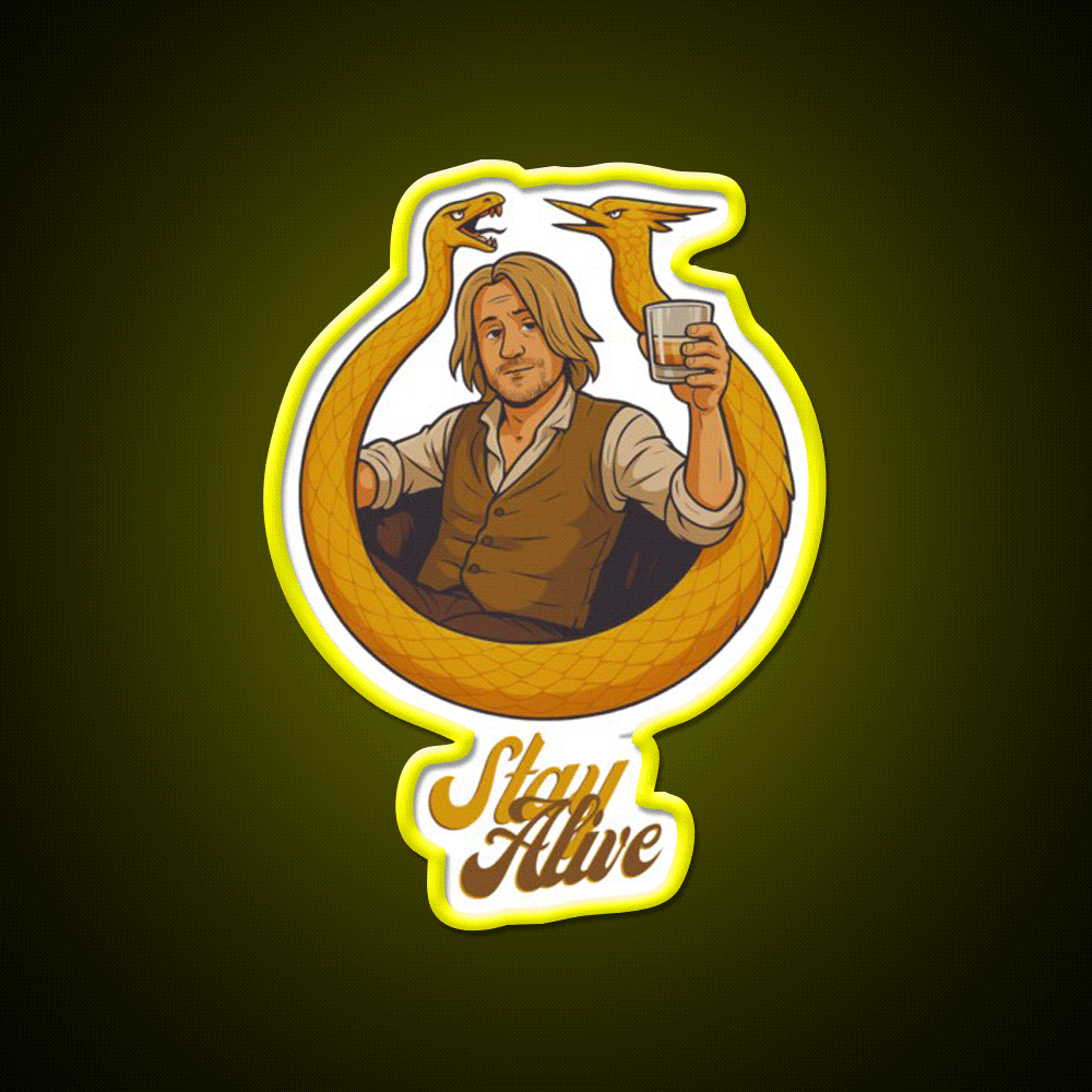 Haymitch Abernathy Whiskey Drink Bar Led Neon Sign Rgb Color