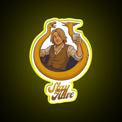 Haymitch Abernathy Whiskey Drink Bar Led Neon Sign Rgb Color