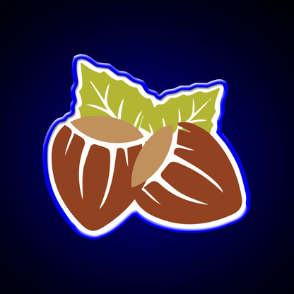 Hazelnut Snack Food Led Neon Sign Rgb Color - Shineneon