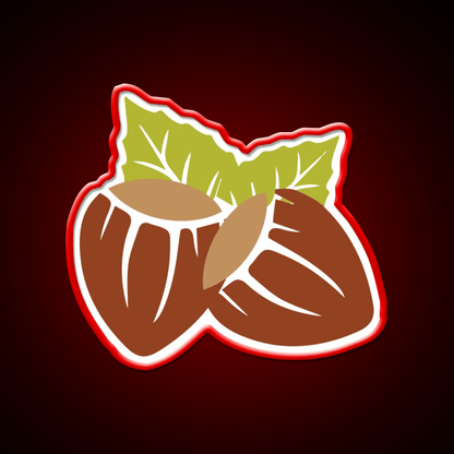 Hazelnut Snack Food Led Neon Sign Rgb Color - Shineneon