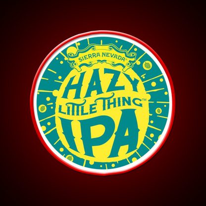 Hazy Ipa Logo Beer Bar Decor Led Neon Sign Rgb Color - LED neon sign view 10
