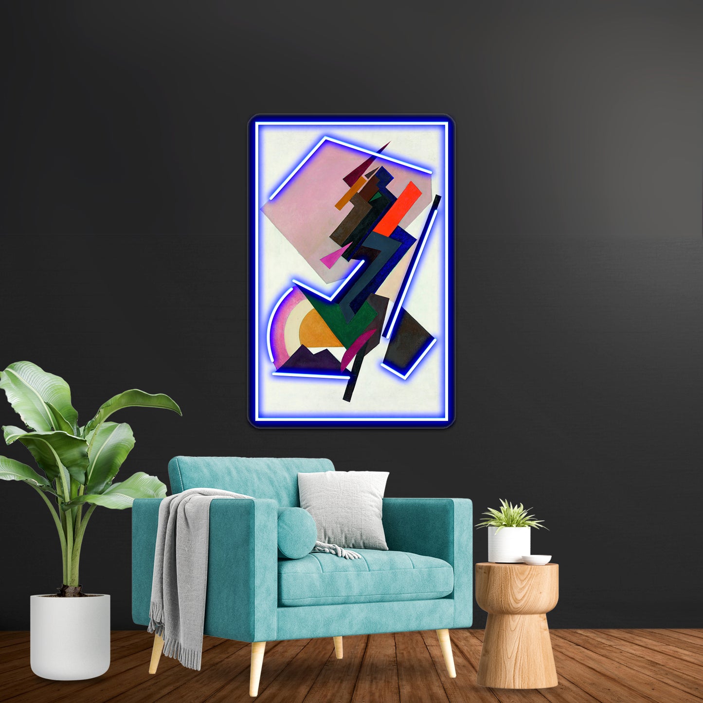 Hd Suprematism By Olga Rozanova Wall Artwork Neon Signs