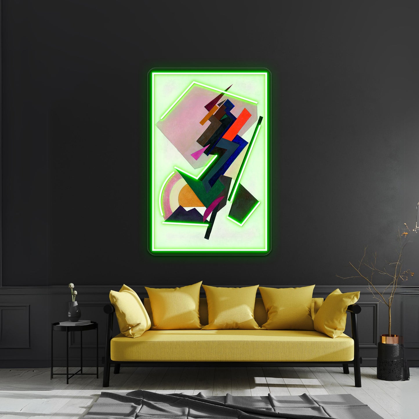 Hd Suprematism By Olga Rozanova Wall Artwork Neon Signs