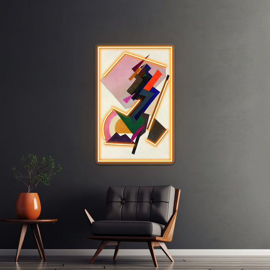 Hd Suprematism By Olga Rozanova Wall Artwork Neon Signs