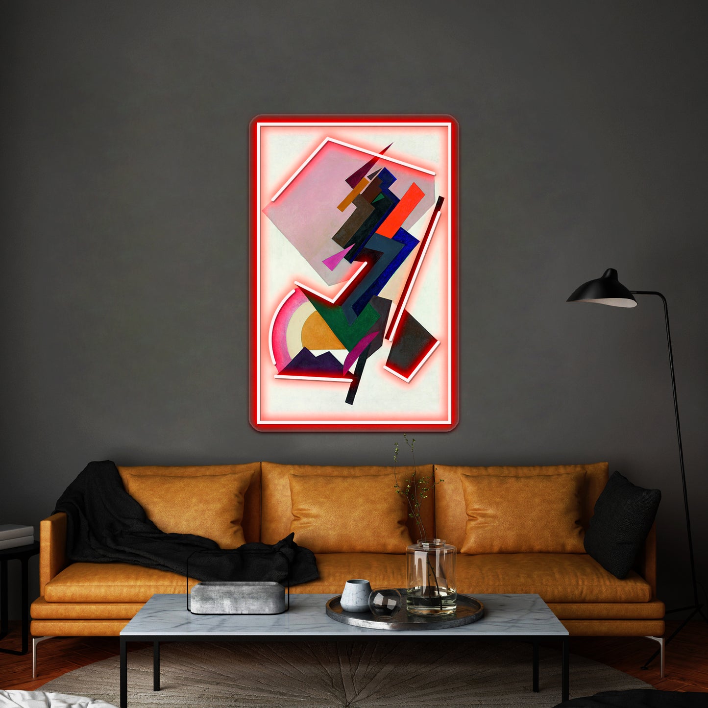 Hd Suprematism By Olga Rozanova Wall Artwork Neon Signs