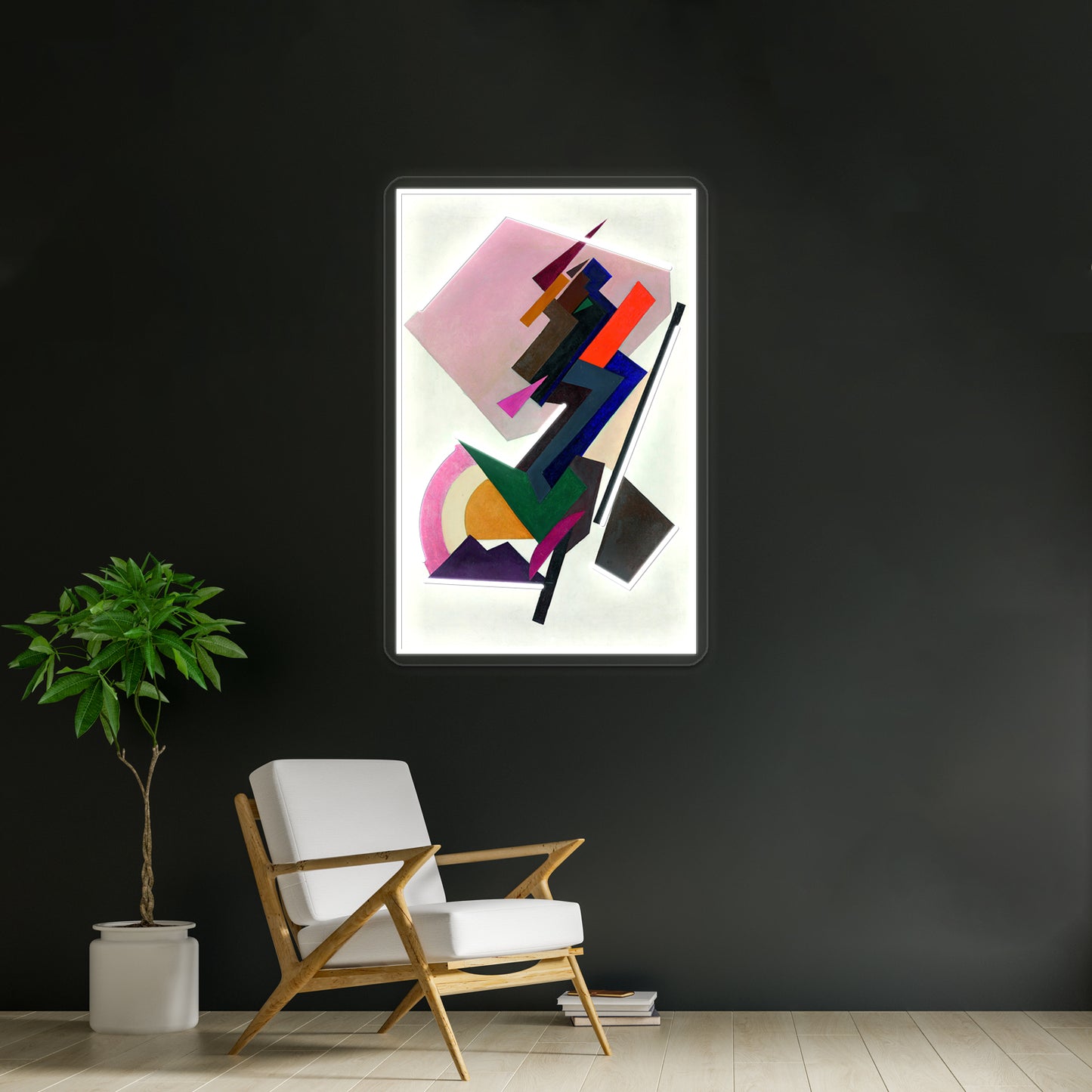 Hd Suprematism By Olga Rozanova Wall Artwork Neon Signs