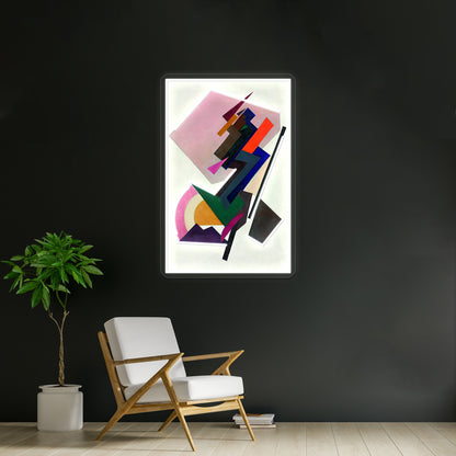 Hd Suprematism By Olga Rozanova Wall Artwork Neon Signs