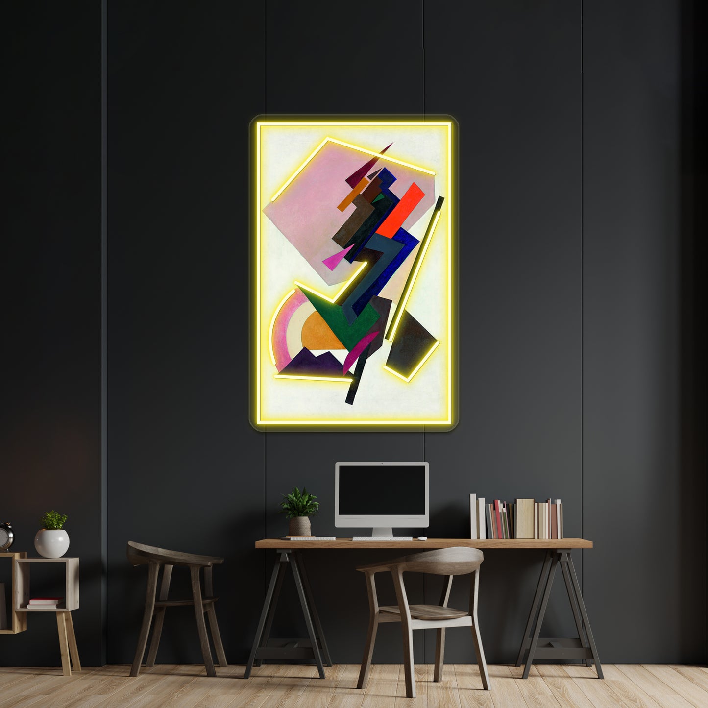 Hd Suprematism By Olga Rozanova Wall Artwork Neon Signs