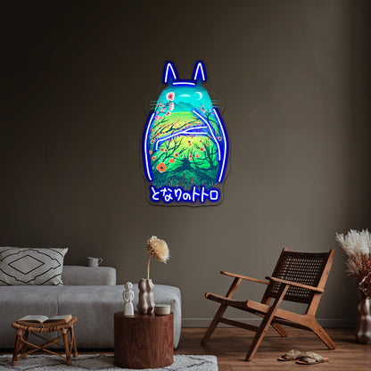 He Is My Neighbor Artwork Large Neon Signs - Shineneon