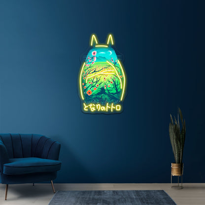 He Is My Neighbor Artwork Large Neon Signs - Shineneon