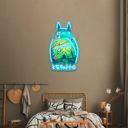 He Is My Neighbor Artwork Large Neon Signs - Shineneon