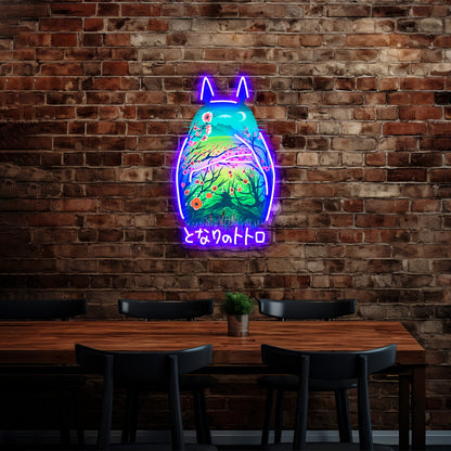 He Is My Neighbor Artwork Large Neon Signs - Shineneon