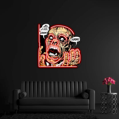 Head Artwork Large Neon Signs - Shineneon
