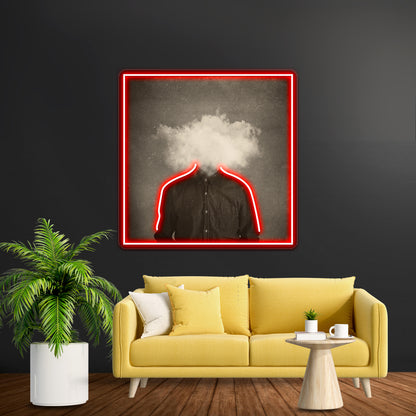 Head In The Clouds Wall Artwork Neon Signs