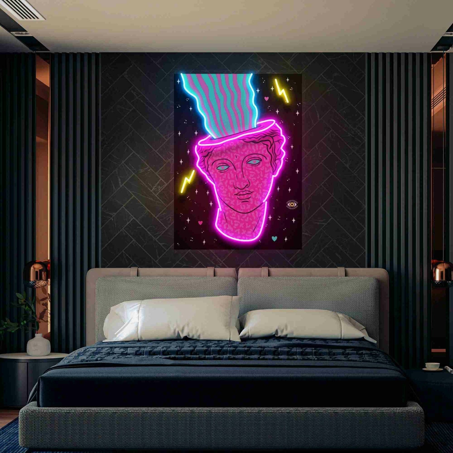 Head Of Acid Ancient Led Uv Led Neon Sign For Home Decor | Shineneon