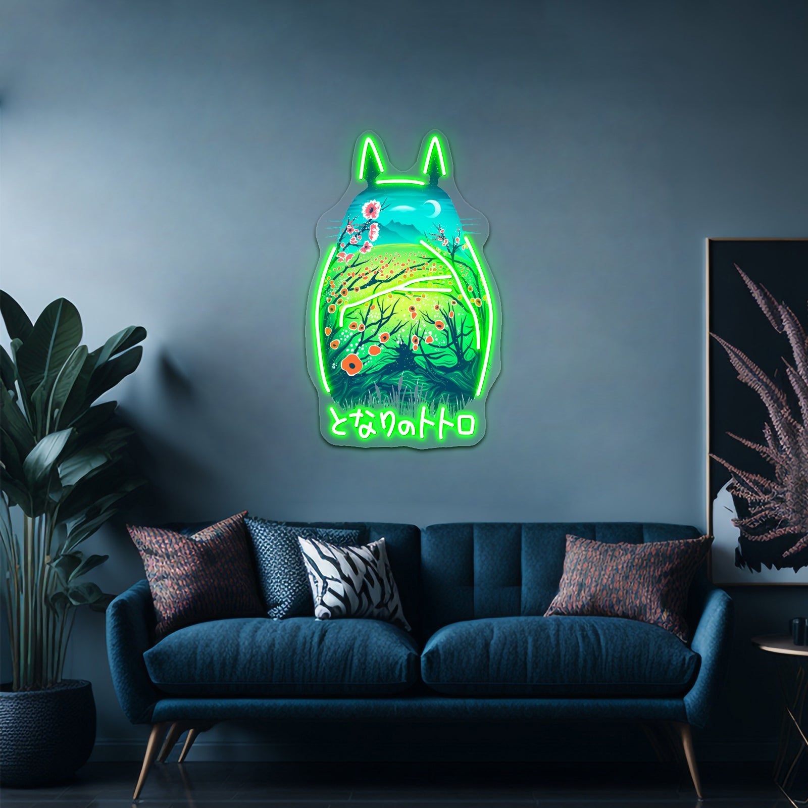 Head Planter Pot Personalized Light Up Sign - Shineneon