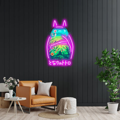 Head Planter Pot Personalized Light Up Sign - Shineneon