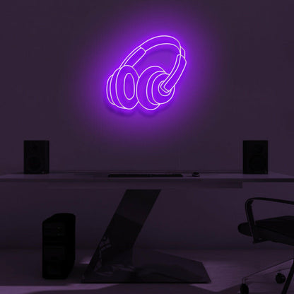 Headphones Led Neon Sign | Shineneon