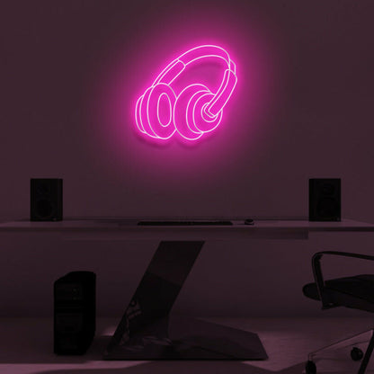 Headphones Led Neon Sign | Shineneon