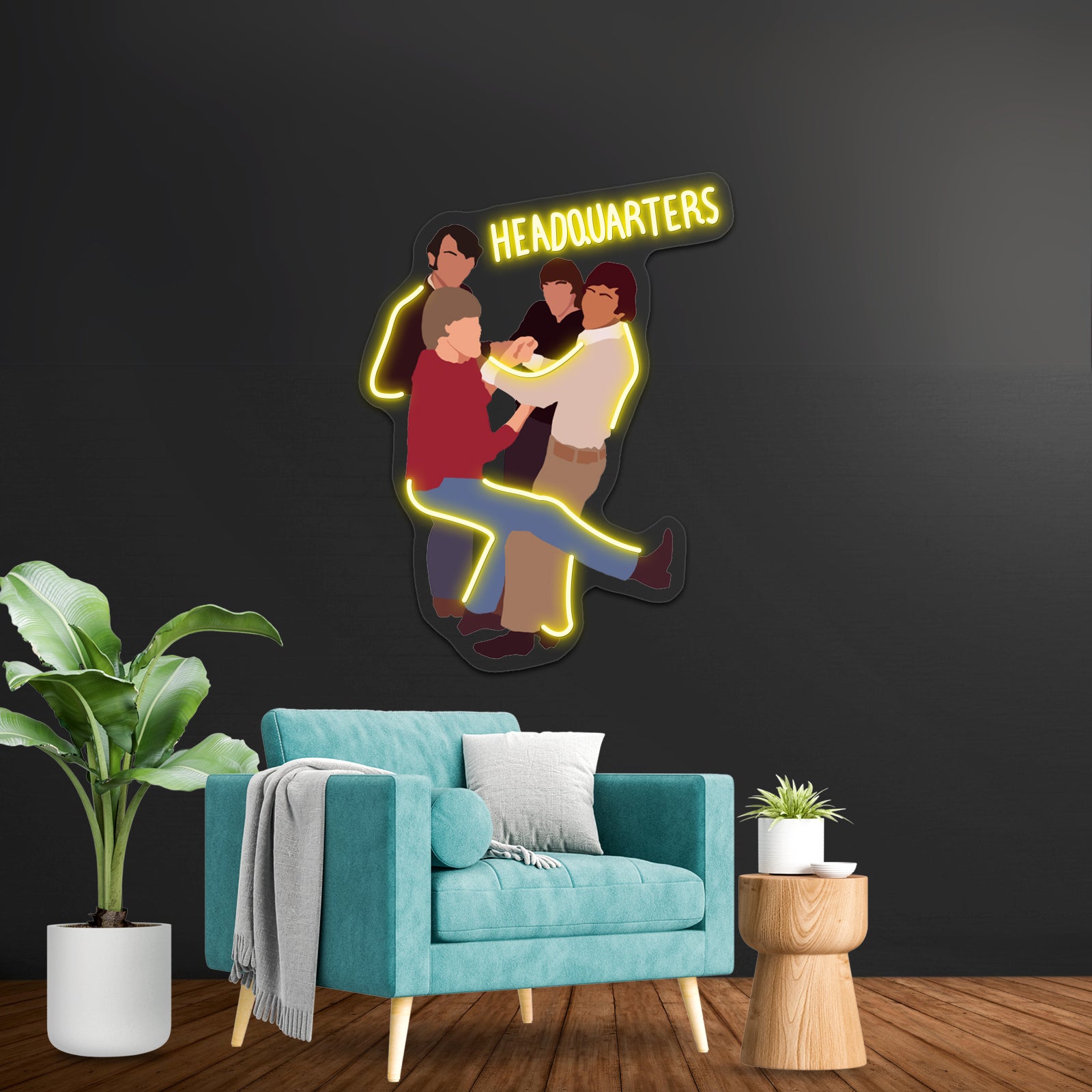 Headquarters Artwork Large Neon Signs