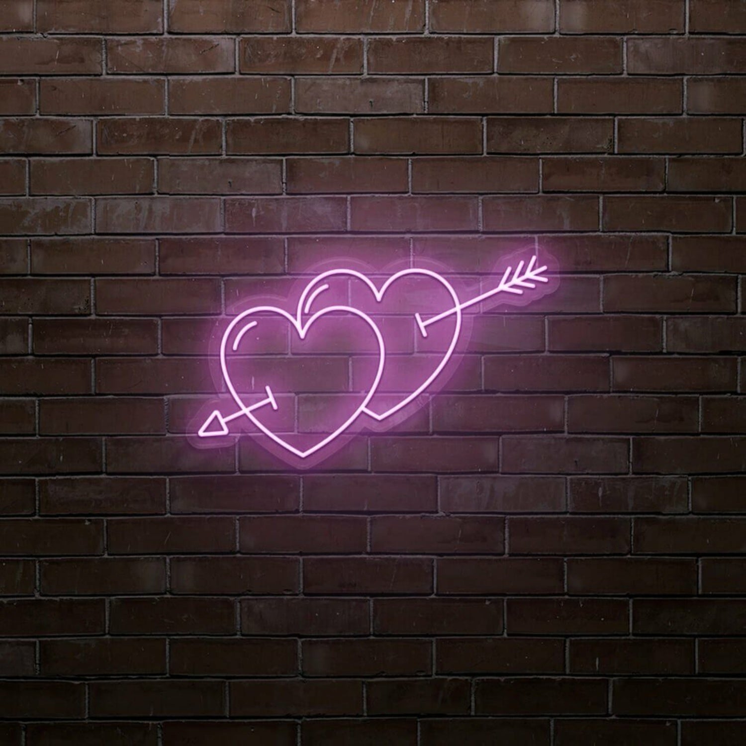 Heart Arrow Led Neon Sign | Shineneon