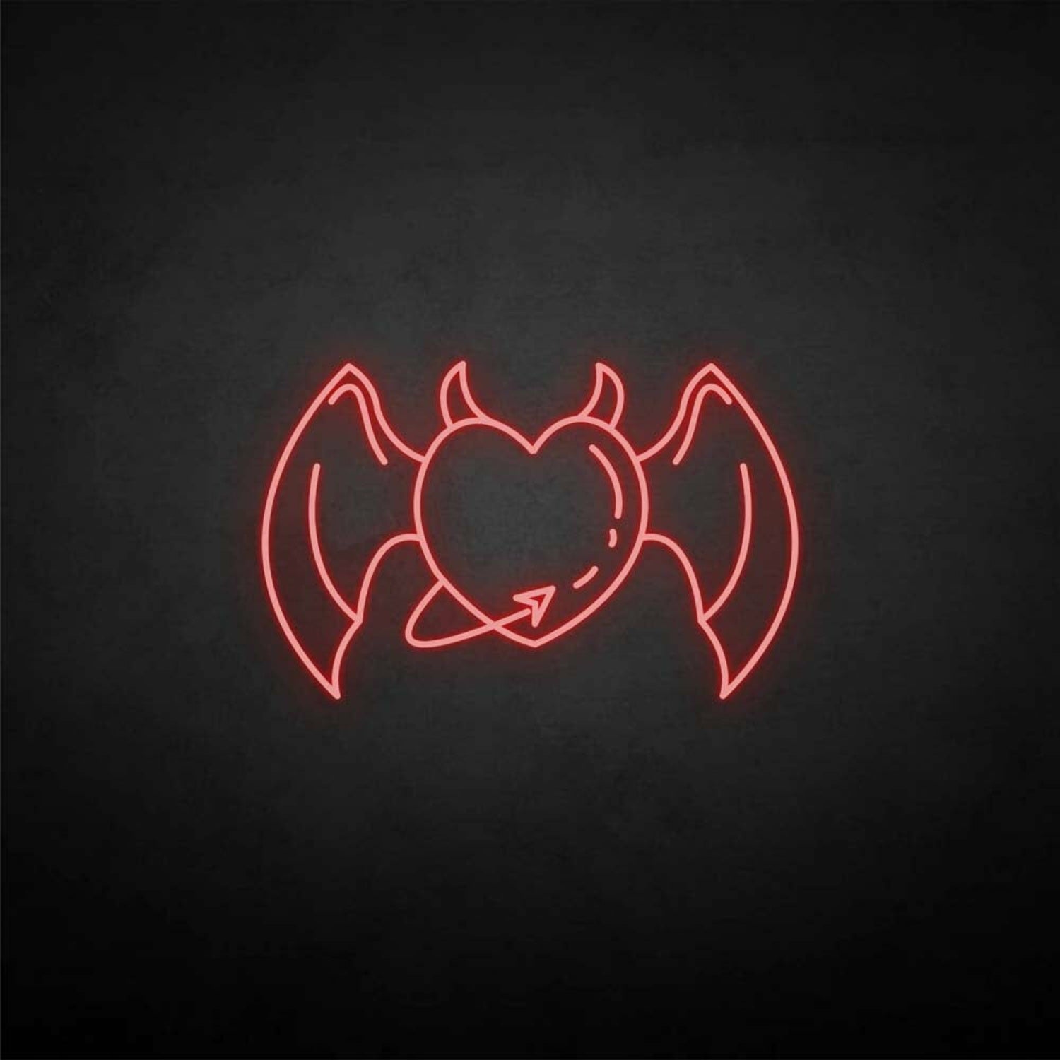 Heart Demon Neon Sign | Shineneon