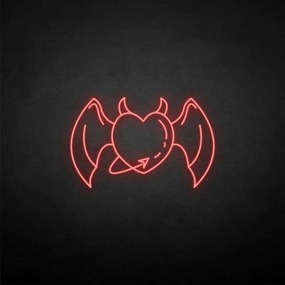 Heart Demon Neon Sign | Shineneon