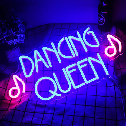 Heart Face Red Pink White Led Neon Sign For Modern Room Art Decor | Shineneon