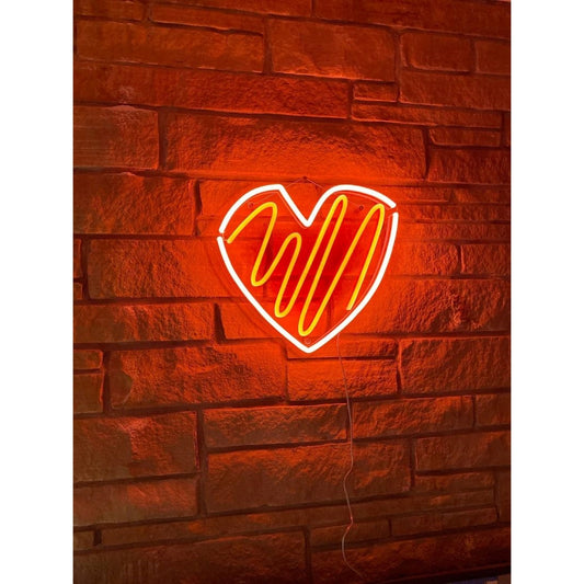 Heart Led Sign Business Neon Sign Wall Decor