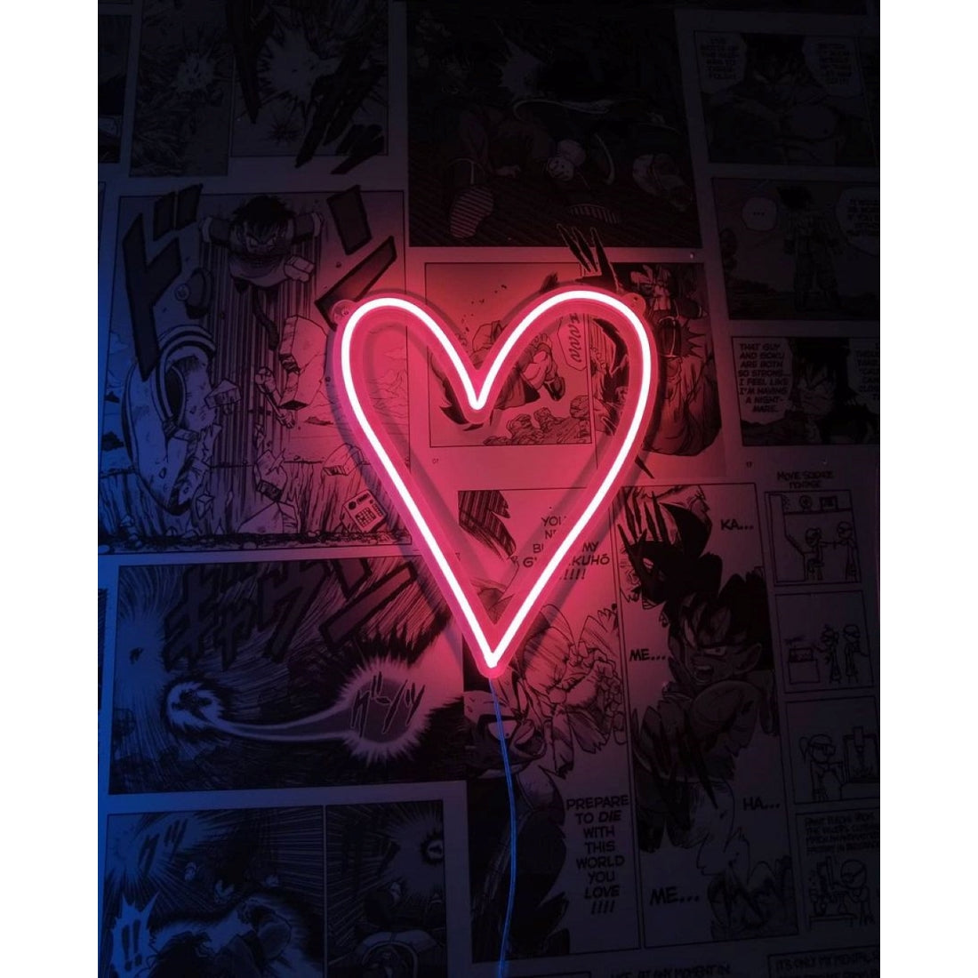 Heart Led Sign Business Neon Signs Wall Art