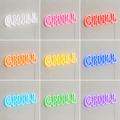 Heart Living Room LED Neon Sign Wall Art color grid