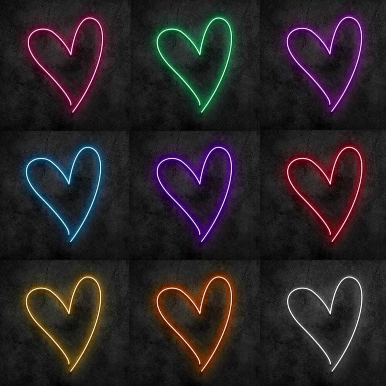 Heart Neon Sign For Romantic And Loving Spaces | Shineneon