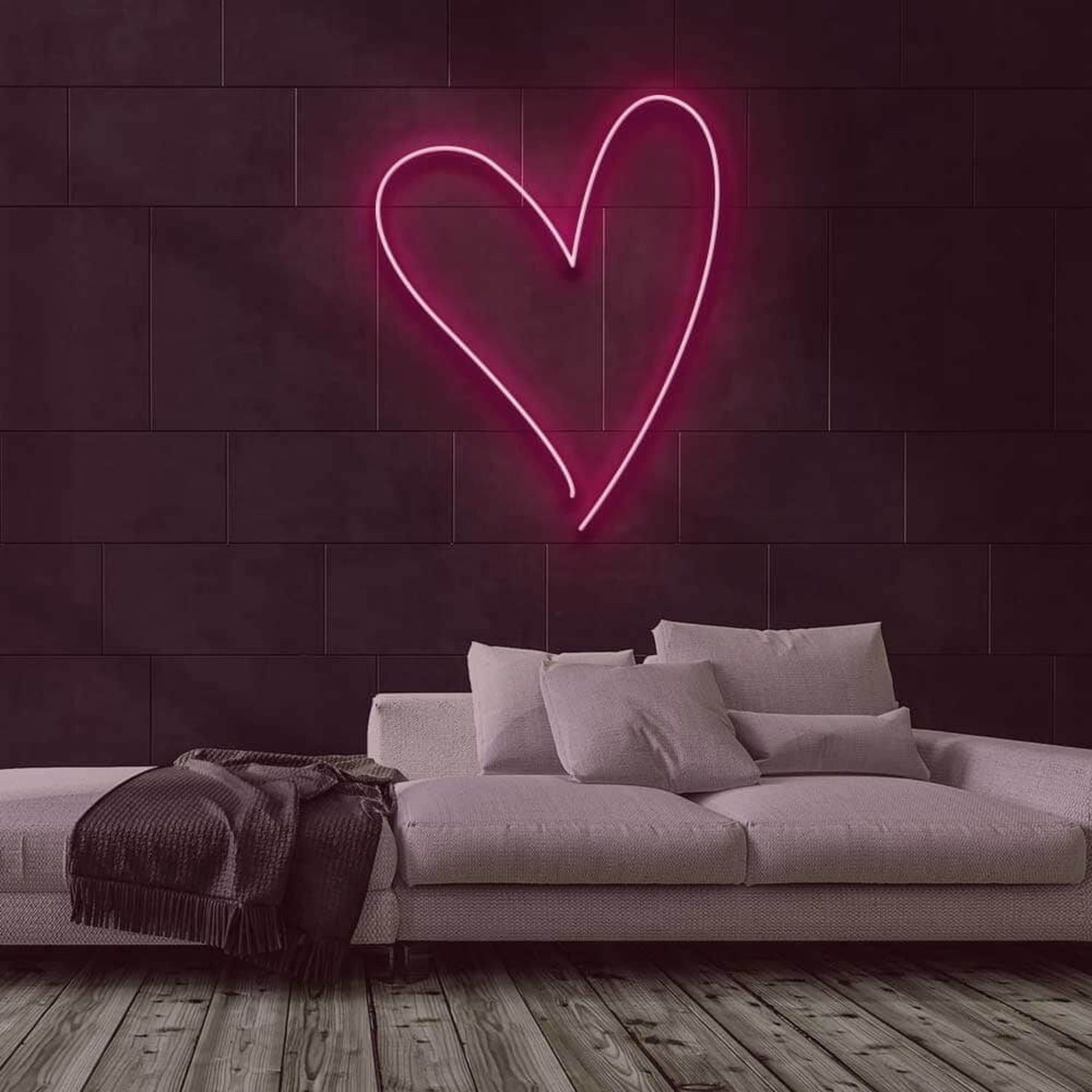 Heart Neon Sign For Romantic And Loving Spaces | Shineneon